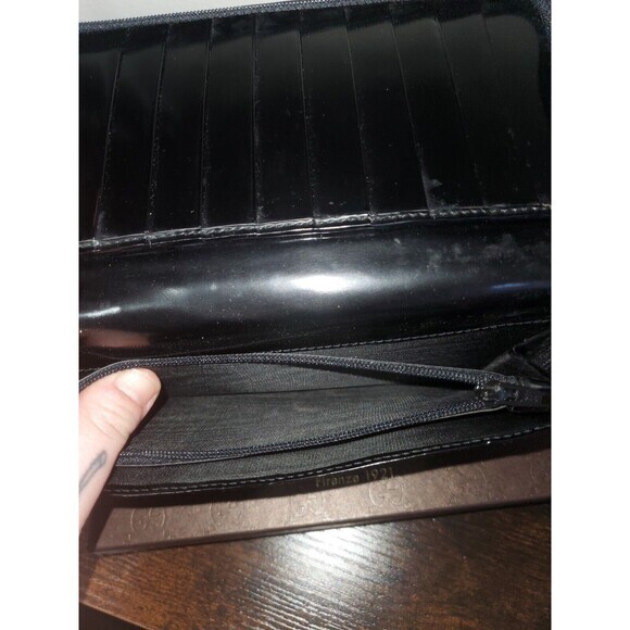 Gucci Nylon Bamboo Long Wallet Tom Ford Era‎ Vintage - Picture 10 of 10